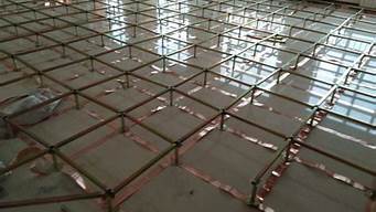 防静电地板铜箔施工方法
